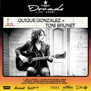 Quique González - Dorado Live Shows