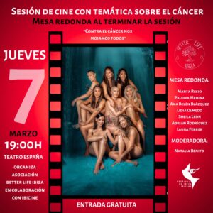 cine y mesa redonda cáncer y mujer