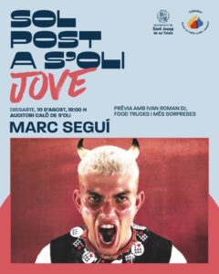 Cartell Marc Seguí Sol Post a s'Oli Jove