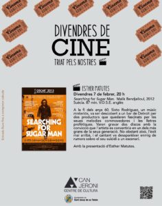 Searching for Sugar Man - Divendres de Cine