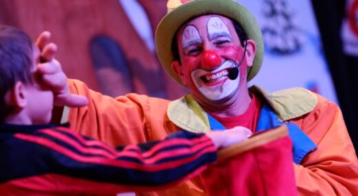 Cachirulo en su espectáculo