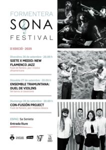 Cartel del II Formentera Sona Festival