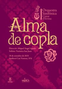Cartel del concierto "Alma de copla"