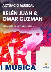 Belén Juan y Omar Guzmán en Art i Música.
