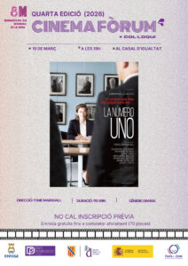 "La número uno", de Tonie Marshall, en el Casal d'Igualtat.