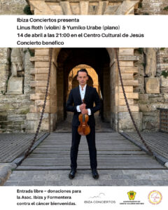 Concierto solidario con Linus Roth y Yumiko Urabe.