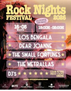 Cartel del Rock Nights Festival 2026.