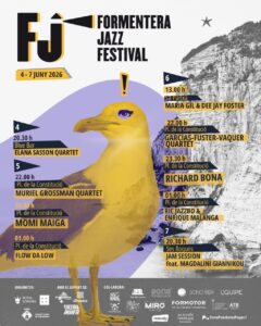 Cartel del Formentera Jazz Festival 2026.