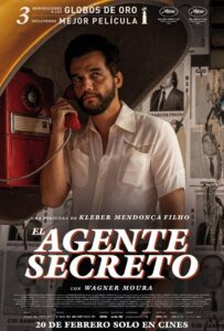 Cartel de "El agente secreto".