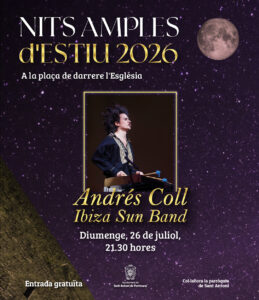 Andrés Coll en las Nits Amples d'Estiu.
