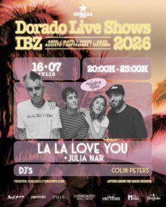 Concierto de La La Love You en Dorado Live Shows.