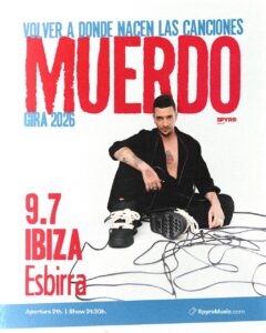 Muerdo trae a Es Birra su gira "Volver a donde nacen las canciones".