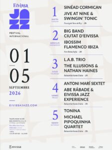 Cartel de Eivissa Jazz 2026.
